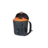 Basil Miles Tarpaulin cykelrygsæk – 17L sort/orange med Hook-On system