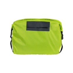 Basil neongult regnslag til cykeltasker – 56x62 cm overtræk