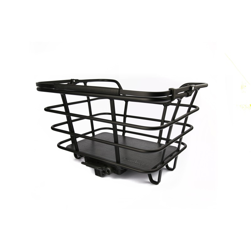 Atran Velo EPIC cykelkurv sort til bagagebærer med AVS, 23L