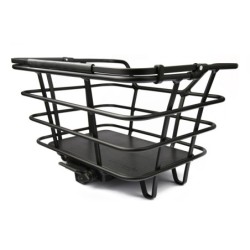 Atran Velo EPIC cykelkurv sort til bagagebærer med AVS, 23L