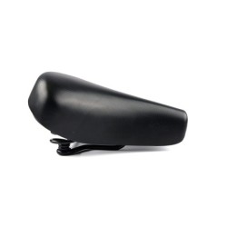 Selle Royal Holland cykelsadel med fjedre og Unitech – komfortabel retro sadel til bycykel, set fra siden