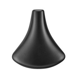 Selle Royal Holland cykelsadel med fjedre og Unitech – komfortabel retro sadel til bycykel, set oppefra.