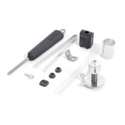 HEBIE UNI stabilisator monteret på elcykel – styrholder til stelrør Ø32–62 mm