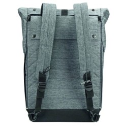 KLICKfix Freepack Switch – grå cykeltaske og rygsæk i én, 18L med Modul Rail