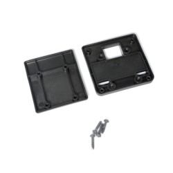 CYKELKURV FRONT BIKEPARTNER SKAGEN - SORT ALUMINIUM