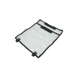 Klickfix Daypack styrtaske – sort 8L taske med kortlomme og regnslag til styrmontering