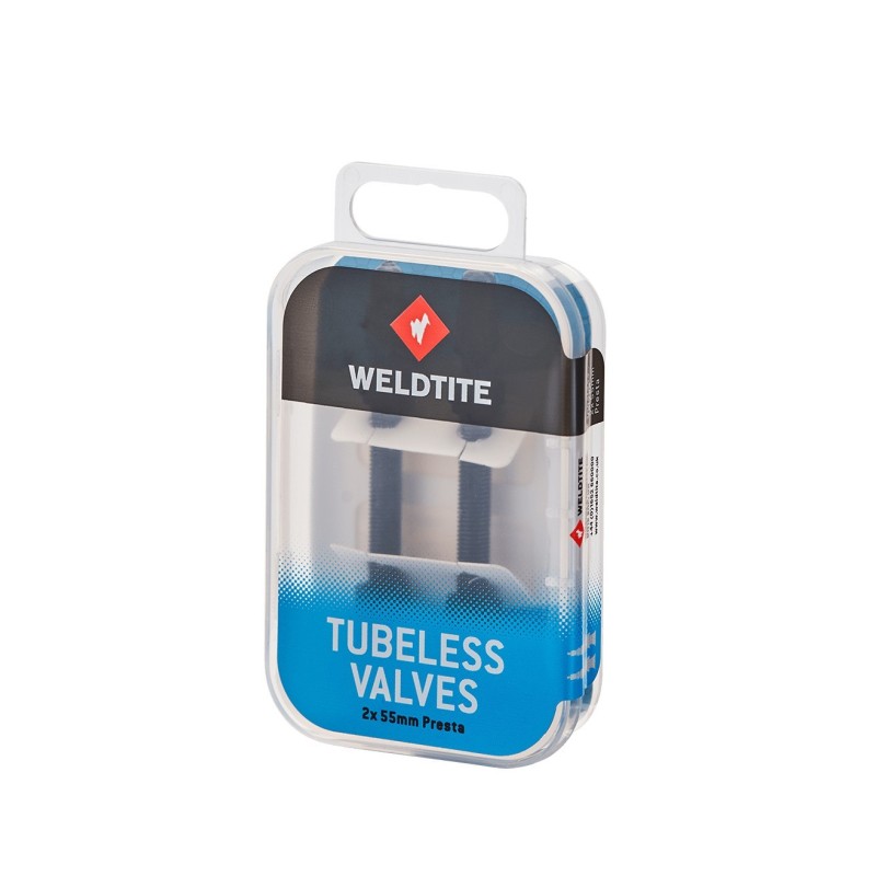 Ventil Tubeless Valve Kit Weldtite Presta 55 mm (2 stk.)