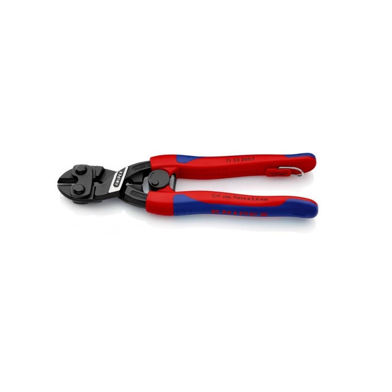 KNIPEX CoBolt 200 mm kompakt boltsaks Med Recess kæber, bedre klip af runde materialer. Klipper bolte, søm, nitter osv. op til 5