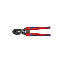 KNIPEX CoBolt 200 mm kompakt boltsaks. 20° bøjet  hoved. Med udskæring for at gøre det  nemmere at skære tykke tråde (op til 5,2