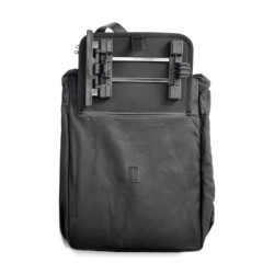 AtranVelo Bella 13L cykeltaske – sort sidetaske i canvas med AVS beslag