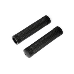 BikePartner TwistGrip håndtagsæt (lang/lang). Letvægt KUN: 75 g (sæt), længde: 128 &128 mm Overflademønster giver fremragende gr