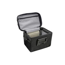 Klickfix Adventour styrtaske set forfra med åbent låg