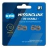 KMC MissingLink 12 speed. Samleled med EPT (anti rust). 2 stk. Non re-usable