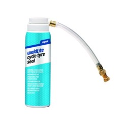 lappevæske med spray Cycle Repair TyreSeal (100ml) Weldtite Kan bruges til både slange og tubeless