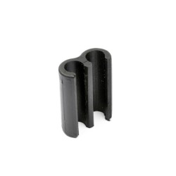 Clips hængsel for net til hundekurv – Sort plast