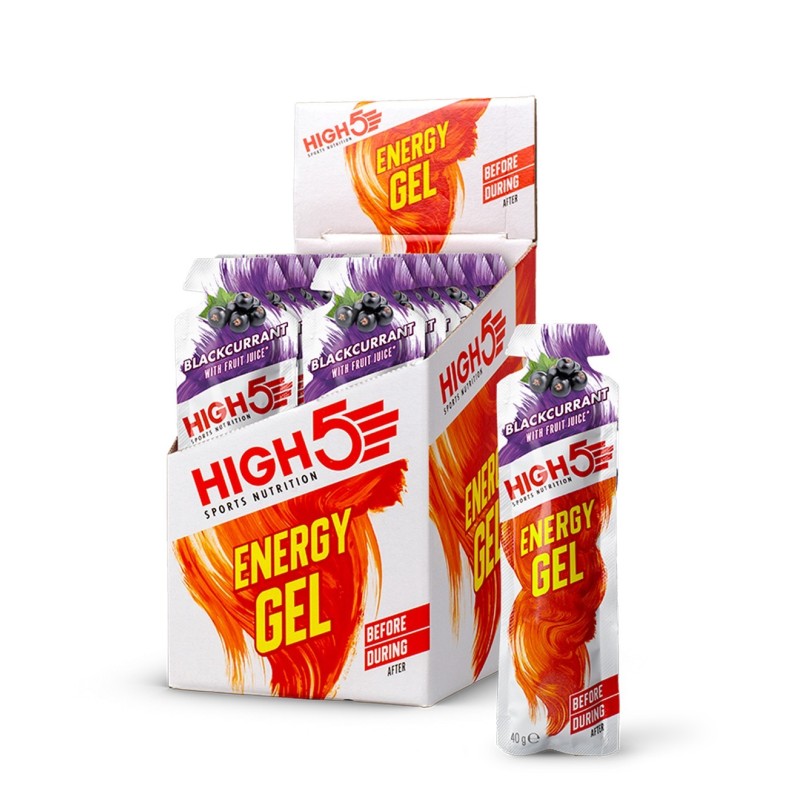 High5 Energy Gel 20 x 40 gr. 32ml Blackcurrant