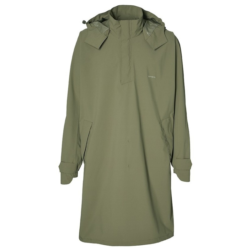 Regnponcho BASIL Mosse M/L Unisex Olive Green
