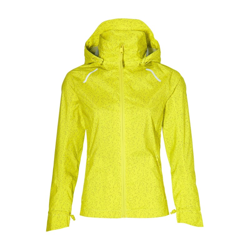 Regnjakke BASIL Skane HiVis XS dame neon yellow