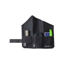 BBB RollPack sadeltaske set fra siden – monteret under sadel · Nærbillede af rullelukning på vandafvisende sadeltaske