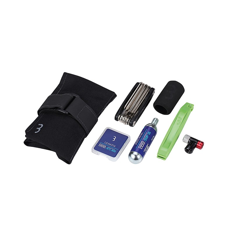 Sadeltaske BBB RollPack  Indhold i BBB BSB-59 servicepakke