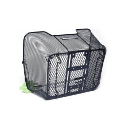 Basil BASE M cykelkurv bag sort stål 14L uden adapter til MIK og Racktime