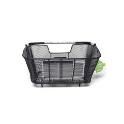 Basil BASE M cykelkurv bag sort stål 14L uden adapter til MIK og Racktime