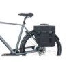 Basil Tour Single cykeltaske venstre sort 14 liter med reflekser