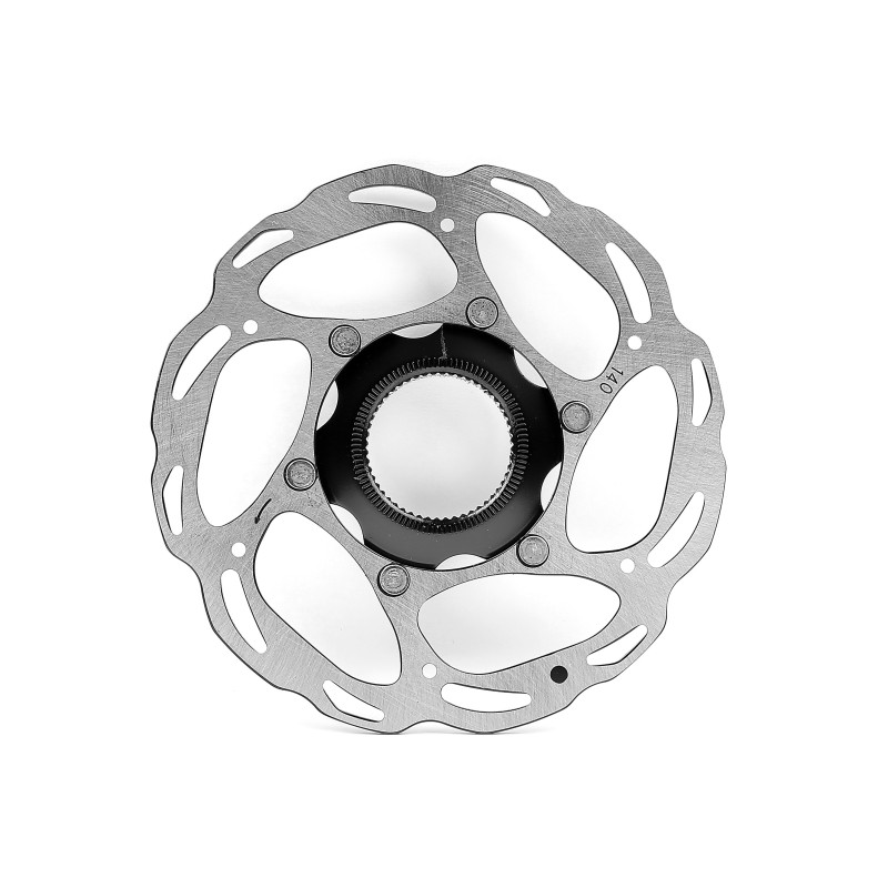 Bikepartner 140 mm bremseskive til centerlock. Stor effektmodulering, lang holdbarhed, afrundede kanter for forbedret sikkerhed