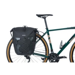 Taske BASIL NAVIGATOR WATERPROOF Sort Single Pannier  32x15x37cm 25-31L