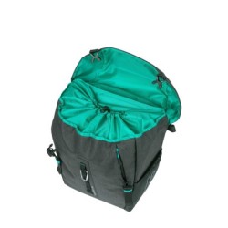 Taske BASIL DISCOVERY 365D Sort melee Single Pannier  Hook-on 30x17x36cm 20L