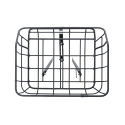 Basil cykelkurv foran 25L – med bærestrop og aluminiumskonstruktion