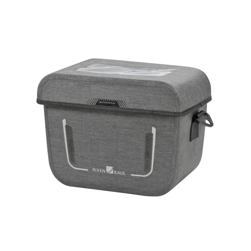 Styrtaske KLICKFIX Aventour Grå vandtæt 26x20x19cm 5,5L  780g Excl. adapter max 3kg 0271W