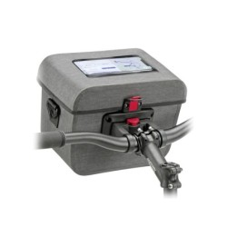 styrtaske KLICKfix Aventour set monteret på styr