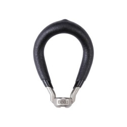 BBB Protune nippelnøgle. Holdbar CrMo nippelnøgle i størrelse 3,23 mm  (0.127 inch). 45° vinklet håndtag.