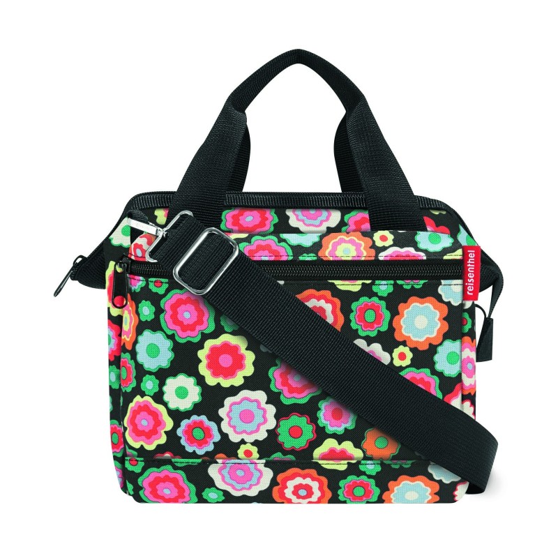 Styrtaske Klickfix Roomy Happy Flower set fra siden