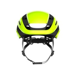 Lumos Ultra hjelm (electric lime). Str. M/L (54-61 cm). Cykelhjelm med integrerede lygter, blinklys og bremselys.