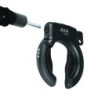 Batterilåse sæt AXA Defender E-bike Shimano, for Bagagebærer Key, anti drilling cylinder, hardened steel bracke