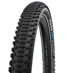 Dæk Schwalbe 27,5x2,35 MTB E50 JOHNNY WATTS Perf. DD Green Guard Sort 11159431 (60-584) HS604 ADDIX