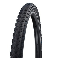 Dæk Schwalbe 20x2,15 Sort Marathon 365 Perf. GreenGuard TwinSkin R 11159423 (55-406) HS475 ADDIX 4Season E50