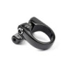 Sadelklampe for Sadelpind - sort Alu 34,9mm
