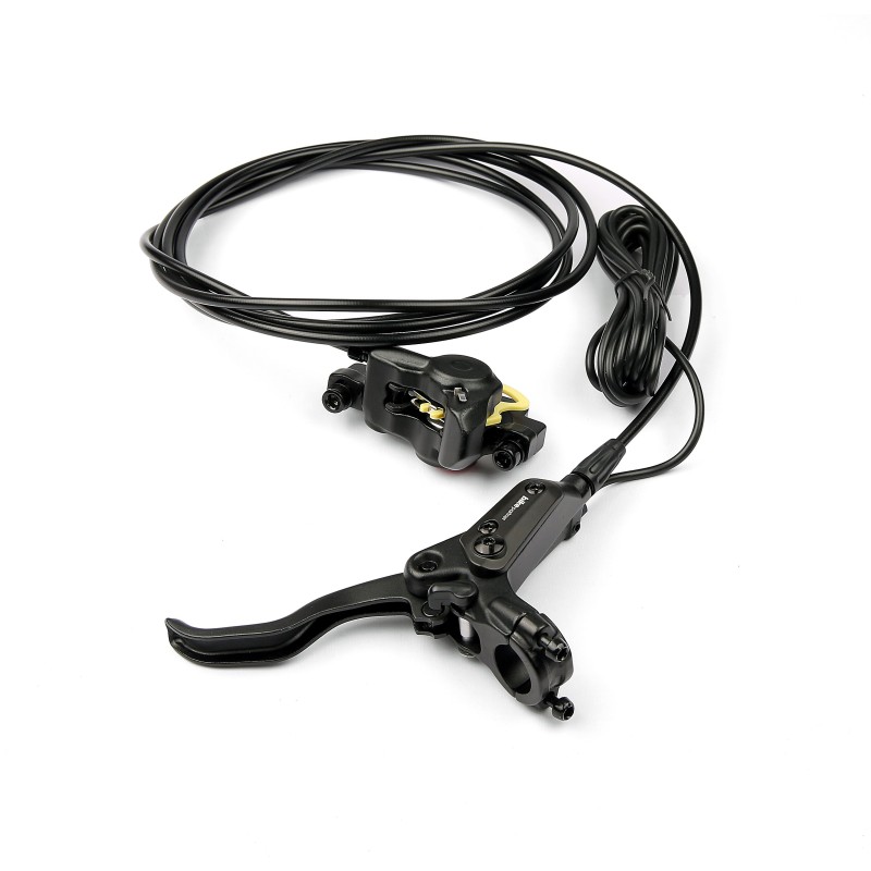 BikePartner hydraulisk bagbremsesæt til ladcykel med venstre greb, 2750 mm slange og Ø160 mm skive