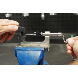 Cyclo eger gevindmaskine til cykelhjul – passer til 2,0, 2,33 og 2,6 mm eger