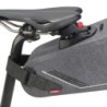Klickfix Bikepack X Compact sadeltaske grå set fra siden
