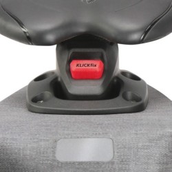 Klickfix Bikepack X Compact sadeltaske grå