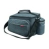 Klickfix Rackpack Sport Trunk bag (grå). Uniklip 2 Regnslag, ydre rum, flaske-lomme, lygteholder, refleks m.m.. Vol. 12 L, max.