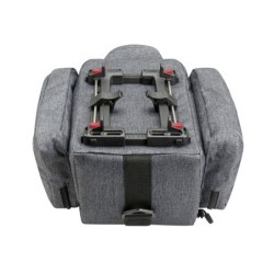 KLICKFIX Rackpack Sport trunk bag grå UniKlip 2 12L
