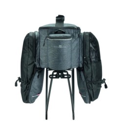 Klickfix Rackpack Sport Plus Trunk bag (grå)