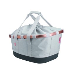 KLICKFIX cykelkurv -bag GT Uniklip 2 Twist Sky Rose. 33x42x27 cm.