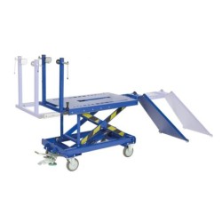 Cyclus Worklift´r 2.0 hydraulisk løftebord til  alm. cykler og e-bikes. kan løfte op til 100 kg