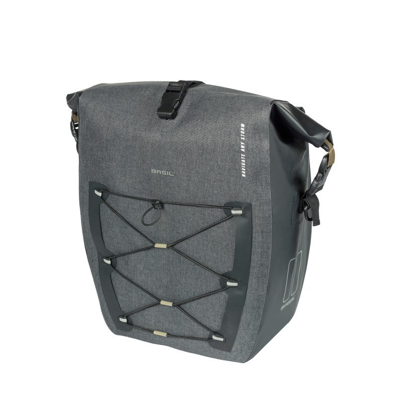 Basil MIK styrtaske med kliklukning og rulleåbning